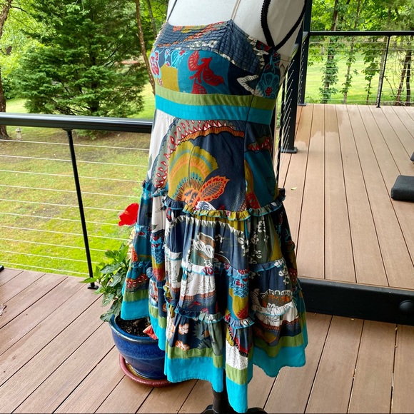 ulook mirror Dresses & Skirts - 🔥CLEARANCE SALE !🔥Vintage Summer Dress 🌺 ‘Ulook Mirror’ SO unique, A BEAUTY♥️
